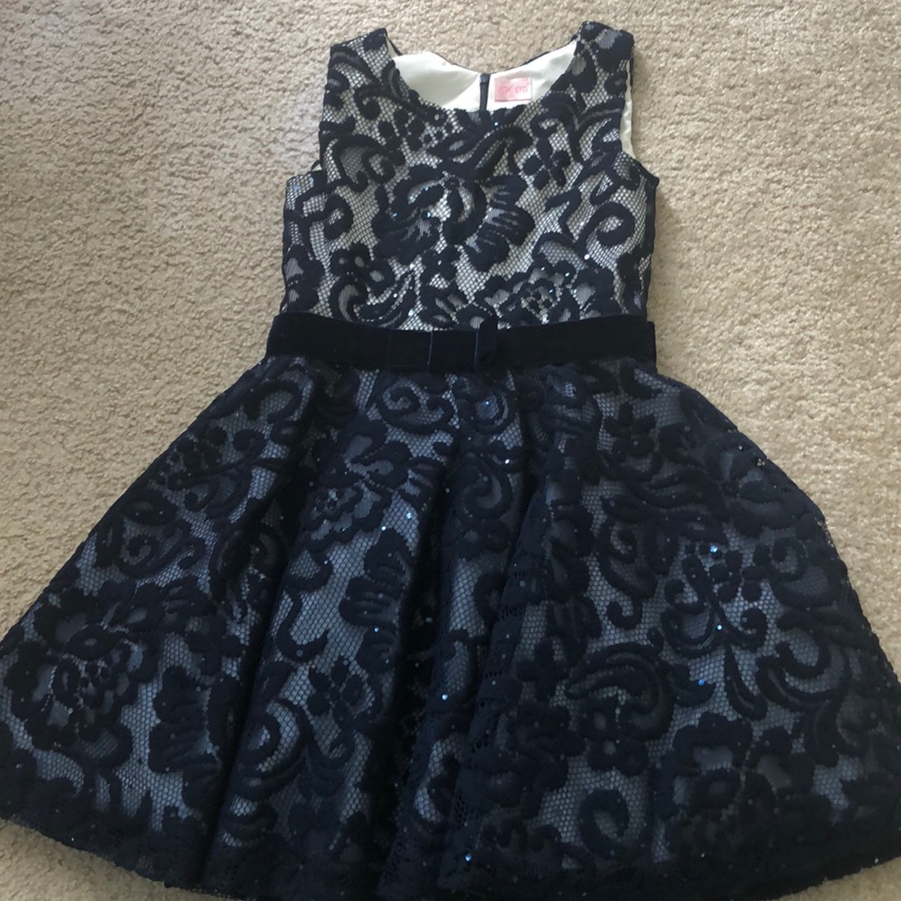 Blue dress